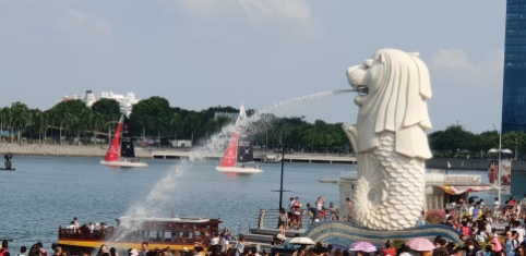 Merlion - official mascot of Singapore